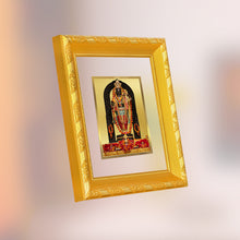 Load image into Gallery viewer, Diviniti 24K Gold Plated Ram Lalla Photo Frame For Home Decor, Table Top, Wall Decor, Puja Room &amp; Gift (13 CM X 15 CM)