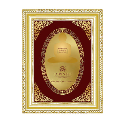24K Gold-Plated Personalized Frame | Premium Gift Box | 35x27 CM