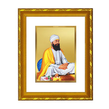 Load image into Gallery viewer, DIVINITI 24K Gold Plated Guru Tegh Bahadur Ji Photo Frame For Home Decor, Festive Gift (21.5 X 17.5 CM)
