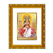 Load image into Gallery viewer, DIVINITI 24K Gold Plated Gayatri Mata Wall Photo Frame For Home Decor, Puja, Gift (21.5 X 17.5 CM)
