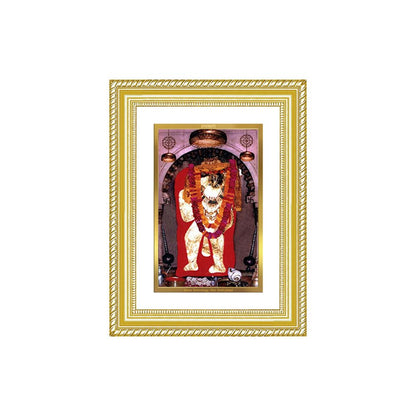 Diviniti 24K Gold Plated Mehndipur Balaji (Classic) Divine Wall Frame for Home Mandir & Office Decor | Luxury Spiritual Gift