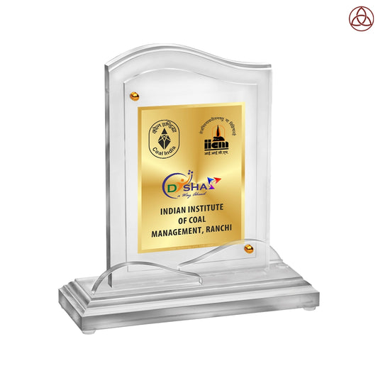 Acrylic Trophy Award | Congratulations Trophy For Celebrations, Ceremony, Events & Functions- Size 2