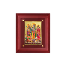 Load image into Gallery viewer, Diviniti 24K Gold Plated Ram Darbar Photo Frame For Home Decor, Wall Hanging Decor, Table Decor, Worship &amp; Luxury Gift (20 CM X 25 CM)

