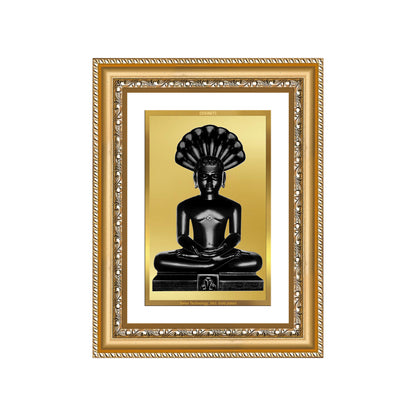 Diviniti 24K Gold Plated Parshvanath (Classic) Divine Wall Frame for Home Mandir & Office Decor | Luxury Spiritual Gift