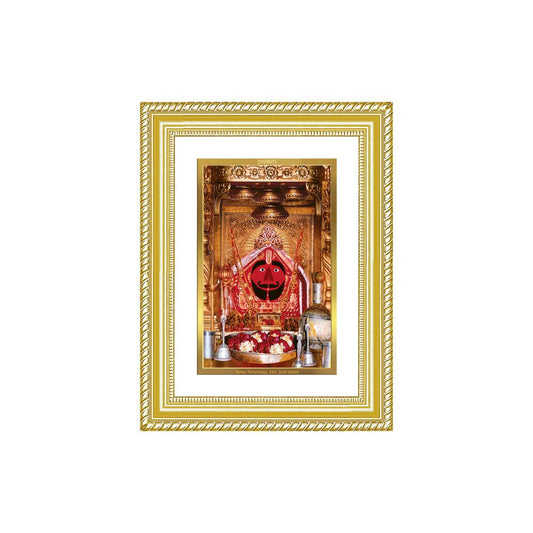 Diviniti 24K Gold Plated Salasar Balaji (Classic) Divine Wall Frame for Home Mandir & Office Decor | Luxury Spiritual Gift