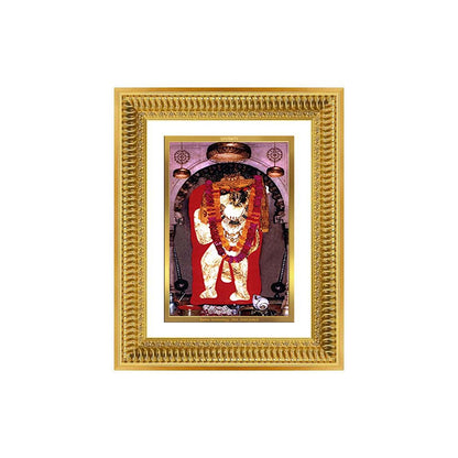 Diviniti 24K Gold Plated Mehndipur Balaji (Classic) Divine Wall Frame for Home Mandir & Office Decor | Luxury Spiritual Gift