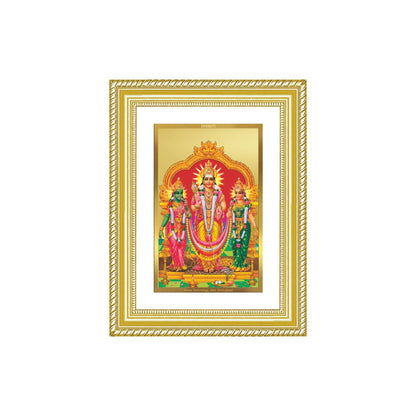 Diviniti 24K Gold Plated Murugan Velli (Classic) Divine Wall Frame for Home Mandir & Office Decor | Luxury Spiritual Gift