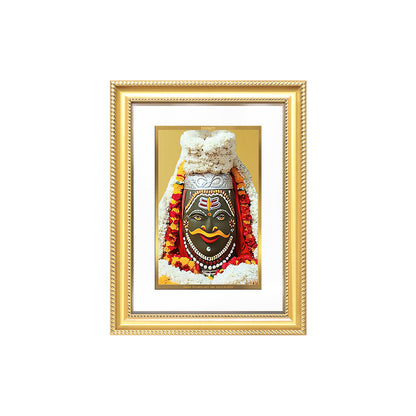 Diviniti 24K Gold Plated Mahakaleshwar (Classic) Divine Wall Frame for Home Mandir & Office Decor | Luxury Spiritual Gift