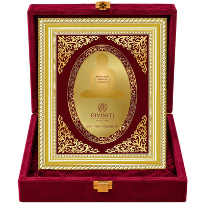 24K Gold-Plated Personalized Frame | Premium Gift Box | 35x27 CM