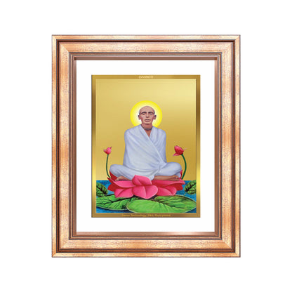 Diviniti 24K Gold Plated Ram Thakur (Classic) Divine Wall Frame for Home Mandir & Office Decor | Luxury Spiritual Gift