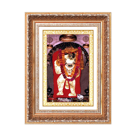Mehandipur Balaji | Divine Hanuman of Healing and Protection Wall Photo Frame in 24K Gold Plated Foil