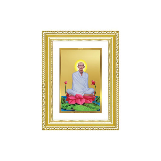 Diviniti 24K Gold Plated Ram Thakur (Classic) Divine Wall Frame for Home Mandir & Office Decor | Luxury Spiritual Gift