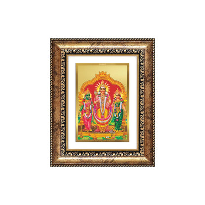 Diviniti 24K Gold Plated Murugan Velli (Classic) Divine Wall and Table Top Frame for Home Mandir & Office Decor | Luxury Spiritual Gift