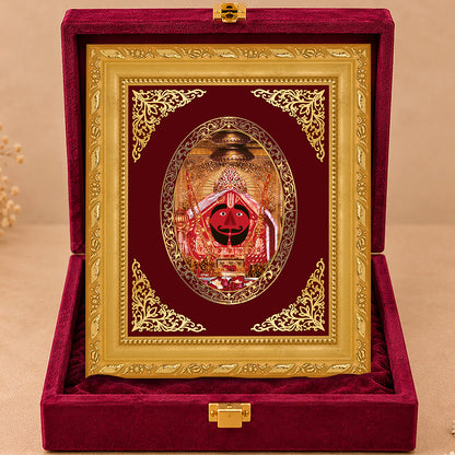 24K Gold-Plated Salasar Balaji Frame | Premium Gift Box | 16x13.5 CM