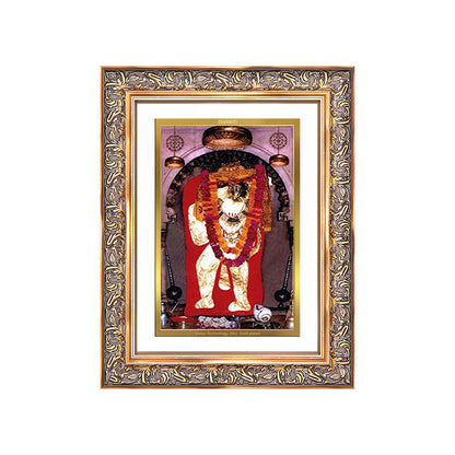 Diviniti 24K Gold Plated Mehndipur Balaji (Classic) Divine Wall Frame for Home Mandir & Office Decor | Luxury Spiritual Gift
