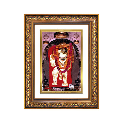 Diviniti 24K Gold Plated Mehndipur Balaji (Classic) Divine Wall Frame for Home Mandir & Office Decor | Luxury Spiritual Gift