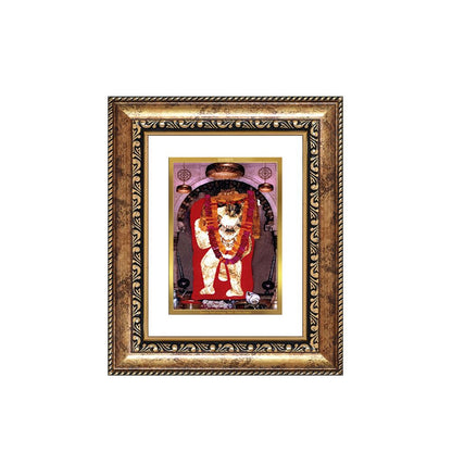 Diviniti 24K Gold Plated Mehndipur Balaji Divine Table Top Frame for Home Mandir & Office Decor | Luxury Spiritual Gift
