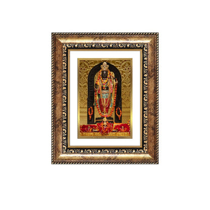 Diviniti 24K Gold Plated Ram Lalla (Classic) Divine Wall and Table Top Frame for Home Mandir & Office Decor | Luxury Spiritual Gift