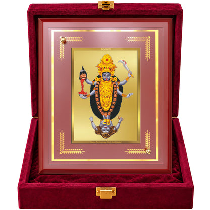 24K Gold-Plated Kali MDF Frame | Premium Gift Box | 22 x18 CM