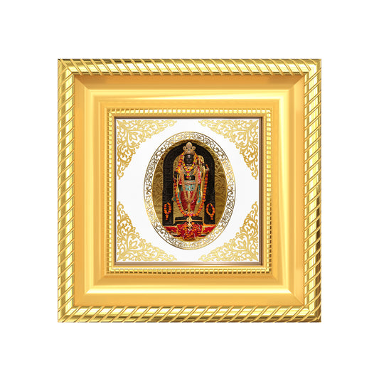 Ram Lalla | Divine Child Ram Royal Tabletop Photo Frame in 24K Gold Plated Foil