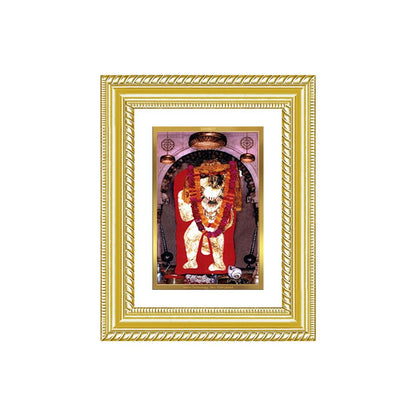 Diviniti 24K Gold Plated Mehndipur Balaji (Classic) Divine Wall and Table Top Frame for Home Mandir & Office Decor | Luxury Spiritual Gift