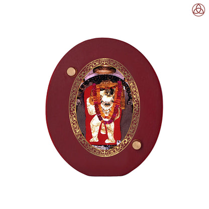 Mehandipur Balaji Car Dashboard & Tabletop Photo Frame in 24K gold plated royal foil