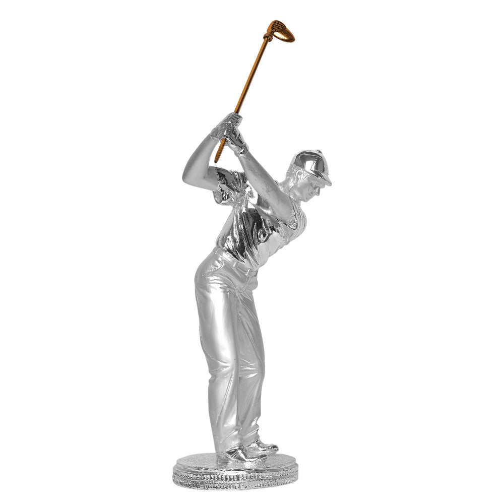 Diviniti 999 Silver Plated Golf Trophy | Premium Golf Award | Luxury Sports Trophy for Champions