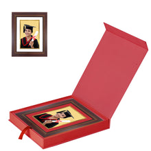 Load image into Gallery viewer, Diviniti Photo Frame With Customized Photo Printed on 24K Gold Plated Foil| Personalized Gift for Birthday, Marriage Anniversary &amp; Celebration With Loved Ones|DG 3705 Size 2.5