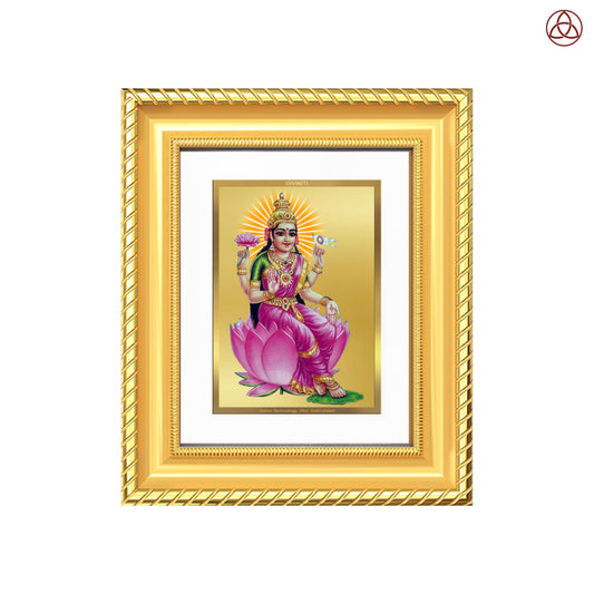 24 Carat Gold Plated Foil Divine Wall Photo Frame for Gift