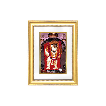 Diviniti 24K Gold Plated Mehndipur Balaji (Classic) Divine Wall Frame for Home Mandir & Office Decor | Luxury Spiritual Gift