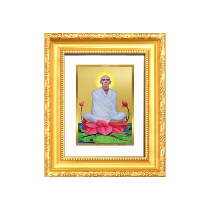 Diviniti 24K Gold Plated Ram Thakur |Divine Table Top Frame for Home Mandir & Office Decor | Luxury Spiritual Gift