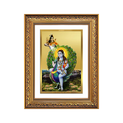 Diviniti 24K Gold Plated Baba Balak Nath Divine Wall Frame for Home Mandir & Office Decor | Luxury Spiritual Gift