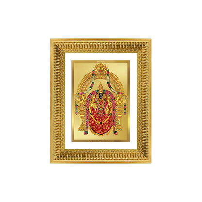 Diviniti 24K Gold Plated Padmavati (Classic) Divine Wall Frame for Home Mandir & Office Decor | Luxury Spiritual Gift
