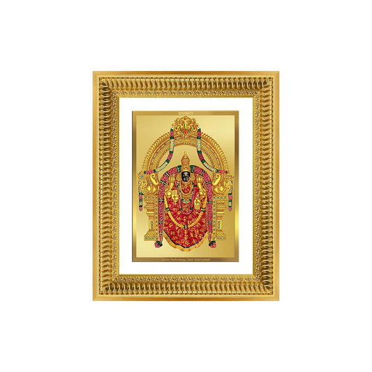 Diviniti 24K Gold Plated Padmavati (Classic) Divine Wall Frame for Home Mandir & Office Decor | Luxury Spiritual Gift