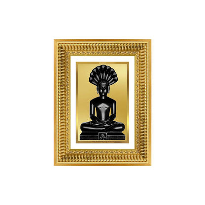 Diviniti 24K Gold Plated Parshvanath (Classic) Divine Wall Frame for Home Mandir & Office Decor | Luxury Spiritual Gift
