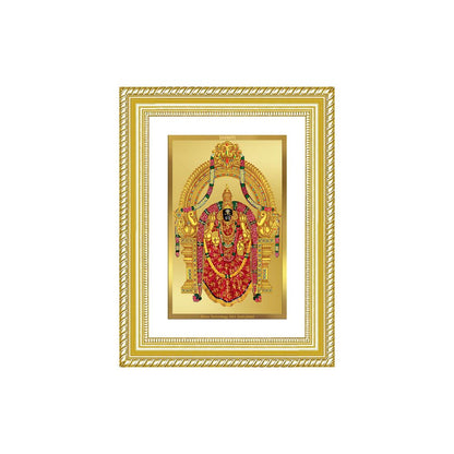 Diviniti 24K Gold Plated Padmavati (Classic) Divine Wall Frame for Home Mandir & Office Decor | Luxury Spiritual Gift