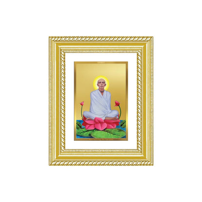 Diviniti 24K Gold Plated Ram Thakur (Classic) Divine Wall and Table Top Frame for Home Mandir & Office Decor | Luxury Spiritual Gift