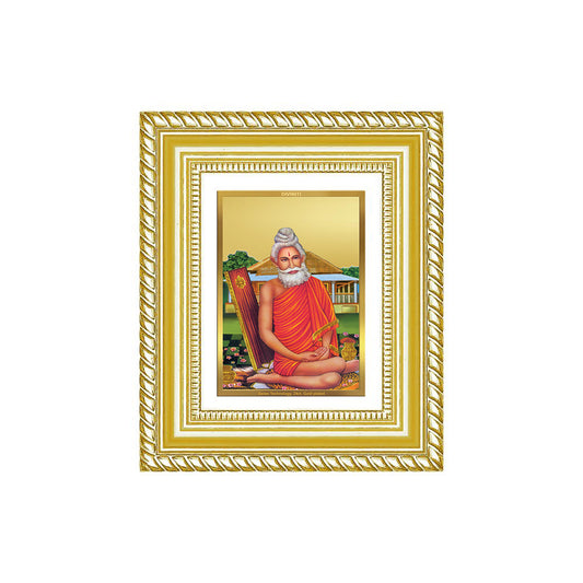 Diviniti 24K Gold Plated Baba Lokenath Divine Table Top Frame for Home Mandir & Office Decor | Luxury Spiritual Gift