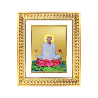 Diviniti 24K Gold Plated Ram Thakur (Classic) Divine Wall Frame for Home Mandir & Office Decor | Luxury Spiritual Gift