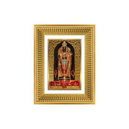 Diviniti 24K Gold Plated Ram Lalla (Classic) Divine Wall Frame for Home Mandir & Office Decor | Luxury Spiritual Gift