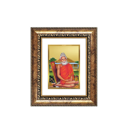 Diviniti 24K Gold Plated Baba Lokenath Divine Table Top Frame for Home Mandir & Office Decor | Luxury Spiritual Gift