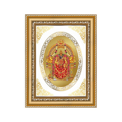 Padmavati Devi | Jain Sacred Wall & Tabletop Royal Photo Frame in 24K Gold Plated Foil