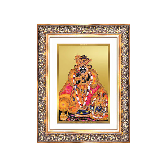 Banke Bihari | Kunj Bihari Wall Mount Photo Frame in 24K Gold Plated Foil
