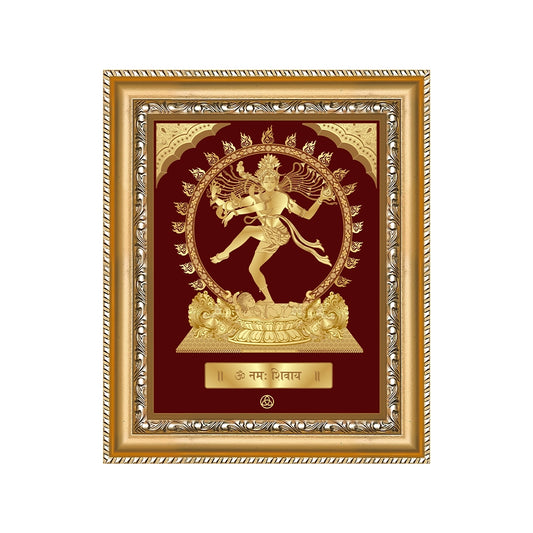 Natraj Gold Wall Hanging Frame in 24K Foil