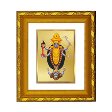 Load image into Gallery viewer, DIVINITI 24K Gold Plated Maa Kali Photo Frame For Home Decor, Puja, Festive Gift (15.0 X 13.0 CM)
