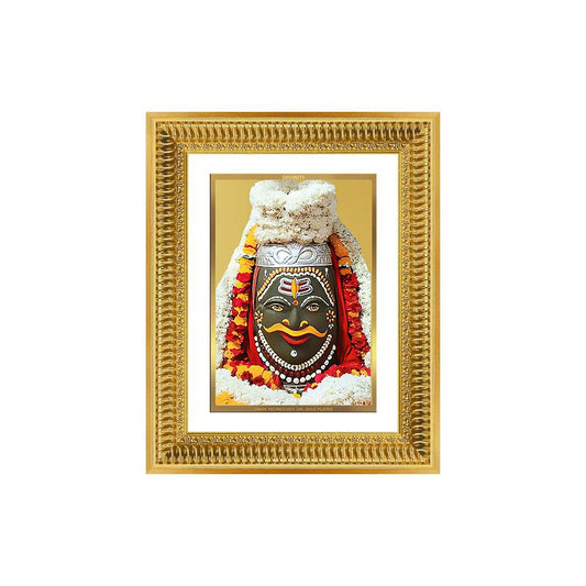 Diviniti 24K Gold Plated Mahakaleshwar (Classic) Divine Wall Frame for Home Mandir & Office Decor | Luxury Spiritual Gift
