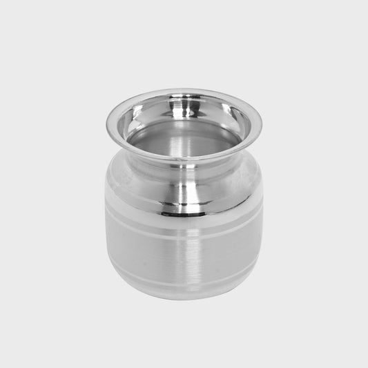 DIVINITI 925 Pure Silver Lota for Pooja and Workplace Gifting Mandir Puja Purpose (47g)