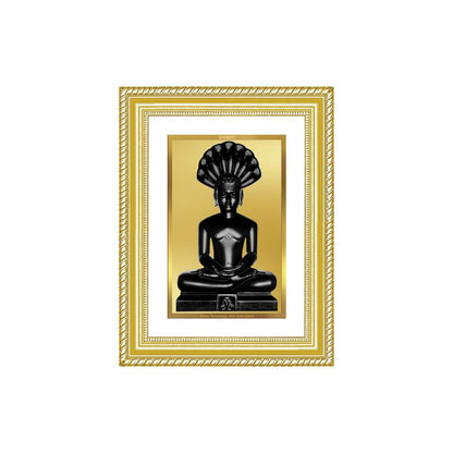 Diviniti 24K Gold Plated Parshvanath (Classic) Divine Wall Frame for Home Mandir & Office Decor | Luxury Spiritual Gift