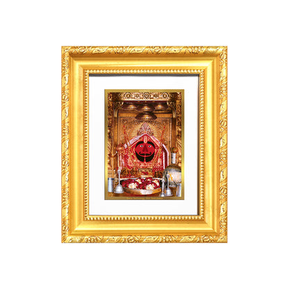 Diviniti 24K Gold Plated Salasar Balaji |Divine Table Top Frame for Home Mandir & Office Decor | Luxury Spiritual Gift