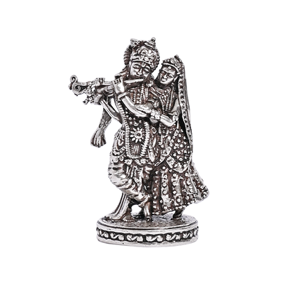 Pure Silver Radha Krishna Idol (2x4 cm 31g)